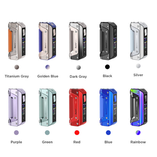 Coloris de la Box Aegis Solo 3